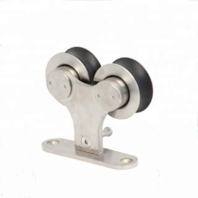 wardrobe door parts,sliding door wheel rail,pulley for sliding wood door